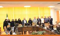 جلسه تودیع سرکار خانم رضایی 
